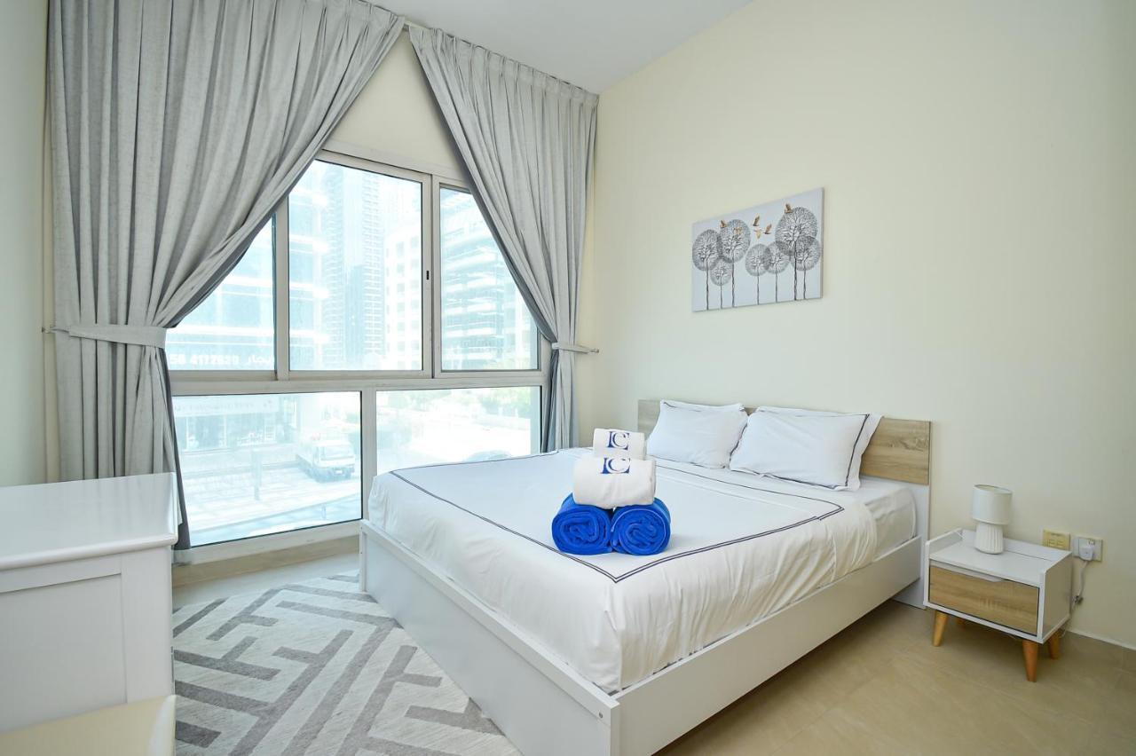 Luxury Escapes - Cozy 1 Bedroom With Study Room In Dubai Marina Park Tower Kültér fotó