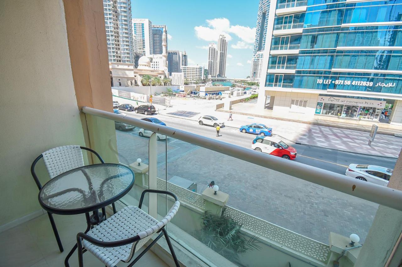 Luxury Escapes - Cozy 1 Bedroom With Study Room In Dubai Marina Park Tower Kültér fotó