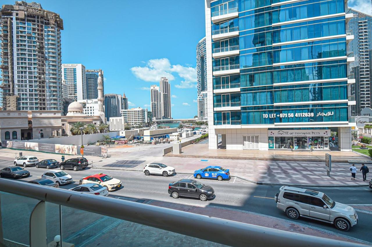 Luxury Escapes - Cozy 1 Bedroom With Study Room In Dubai Marina Park Tower Kültér fotó